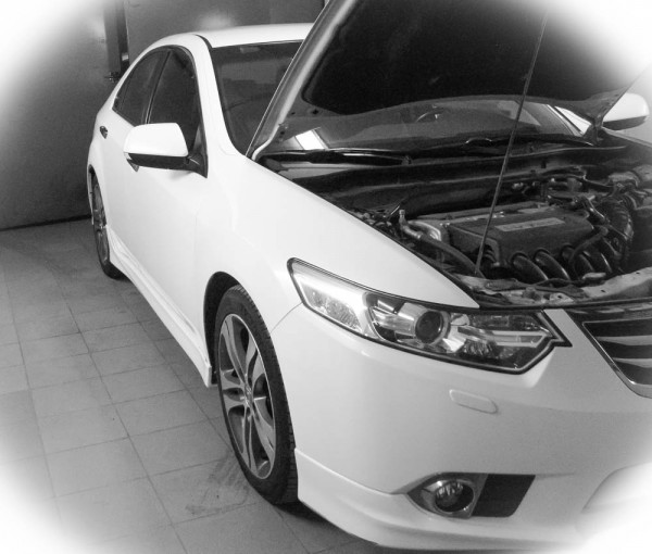 Honda Accord установка Pandora DXL 5000 New